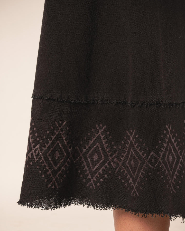 Havana Wrap Skirt - Black