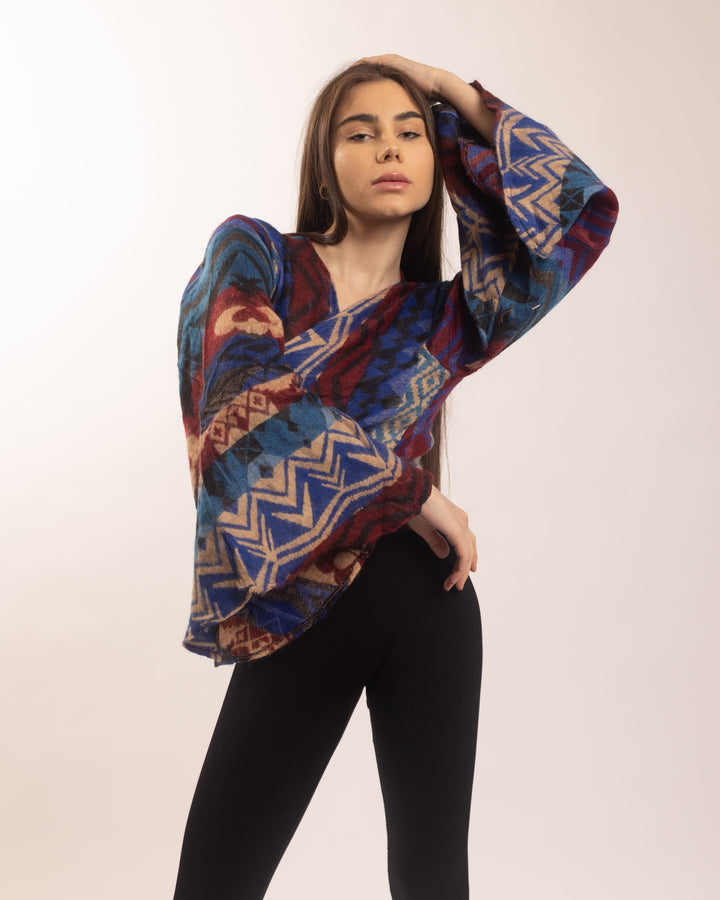 Aura Wrap Top