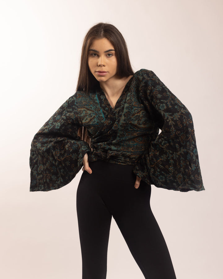 Aura Wrap Top