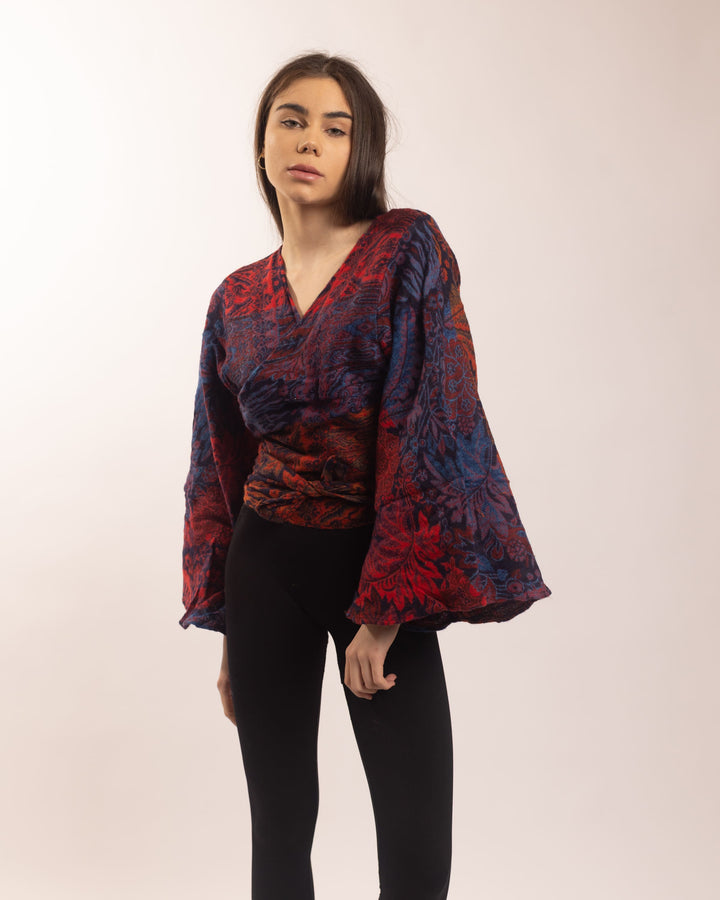 Aura Wrap Top