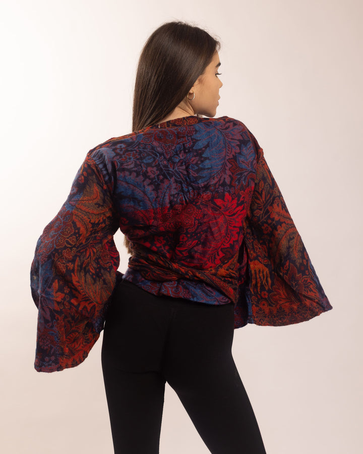 Aura Wrap Top