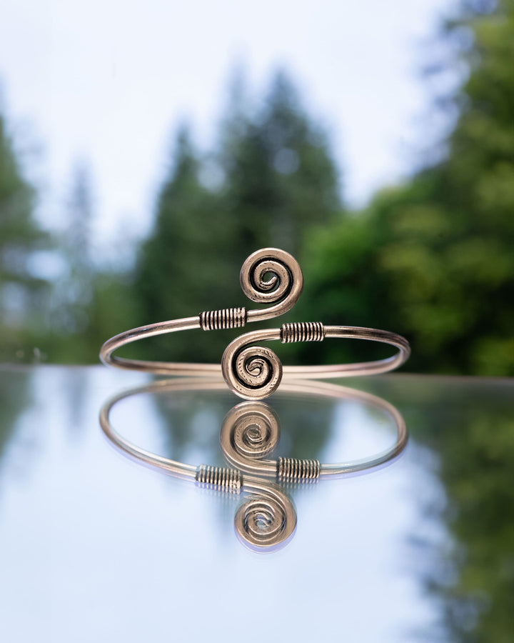 Spiral Cuff Bracelet