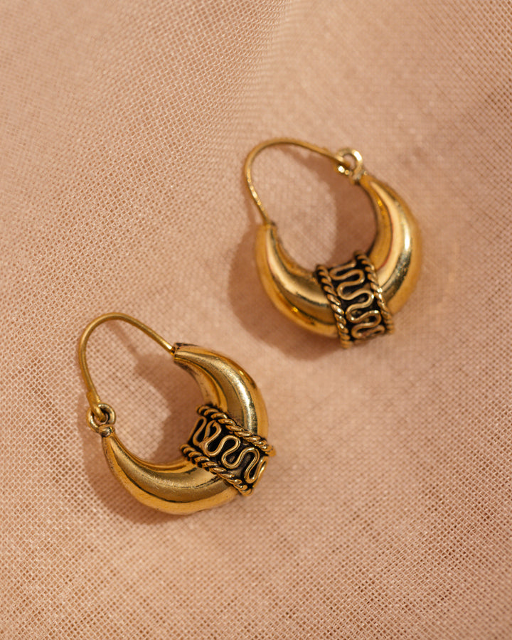 Chunky Hoop Earrings